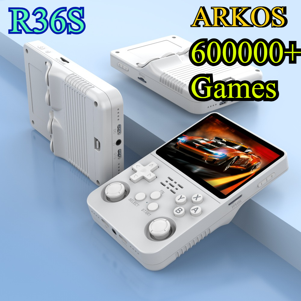 Retro Gaming On Linux - BOYHOM 256G Open Source R36S Retro