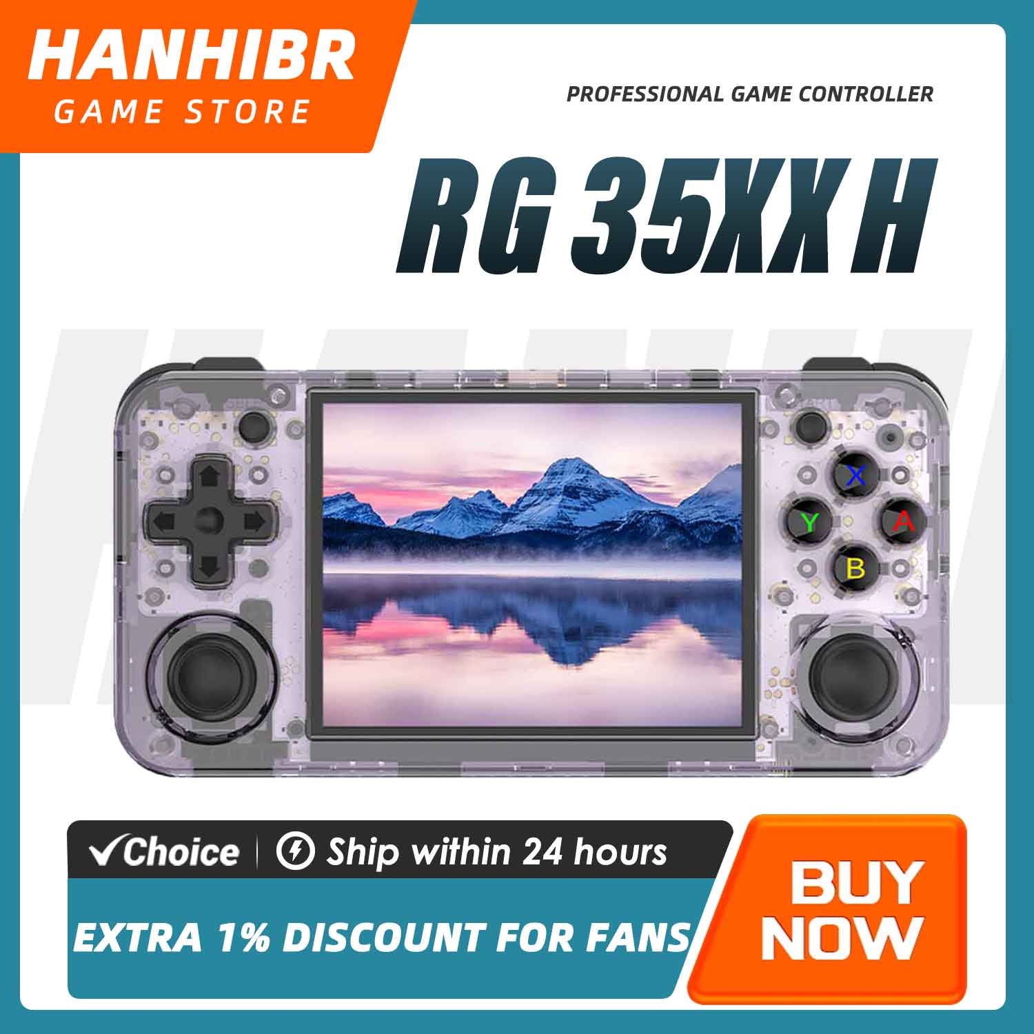 Retro Gaming La - ANBERNIC RG35XX H Horizontal Retro Gaming