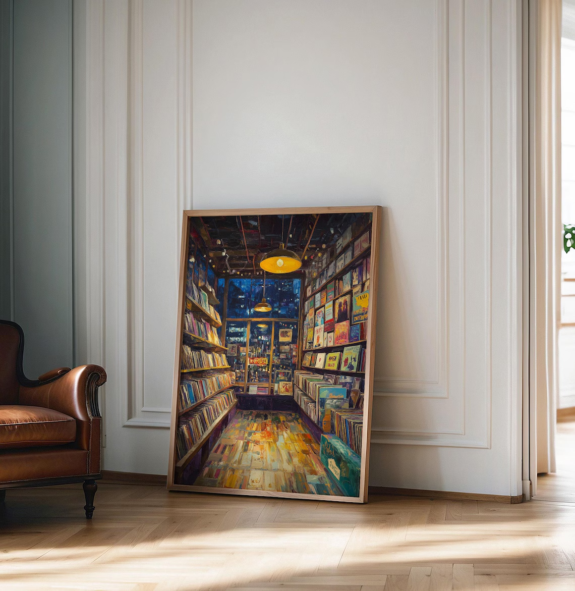 Retro Gaming Pictures - Retro Vinyl Record Store Poster Print,