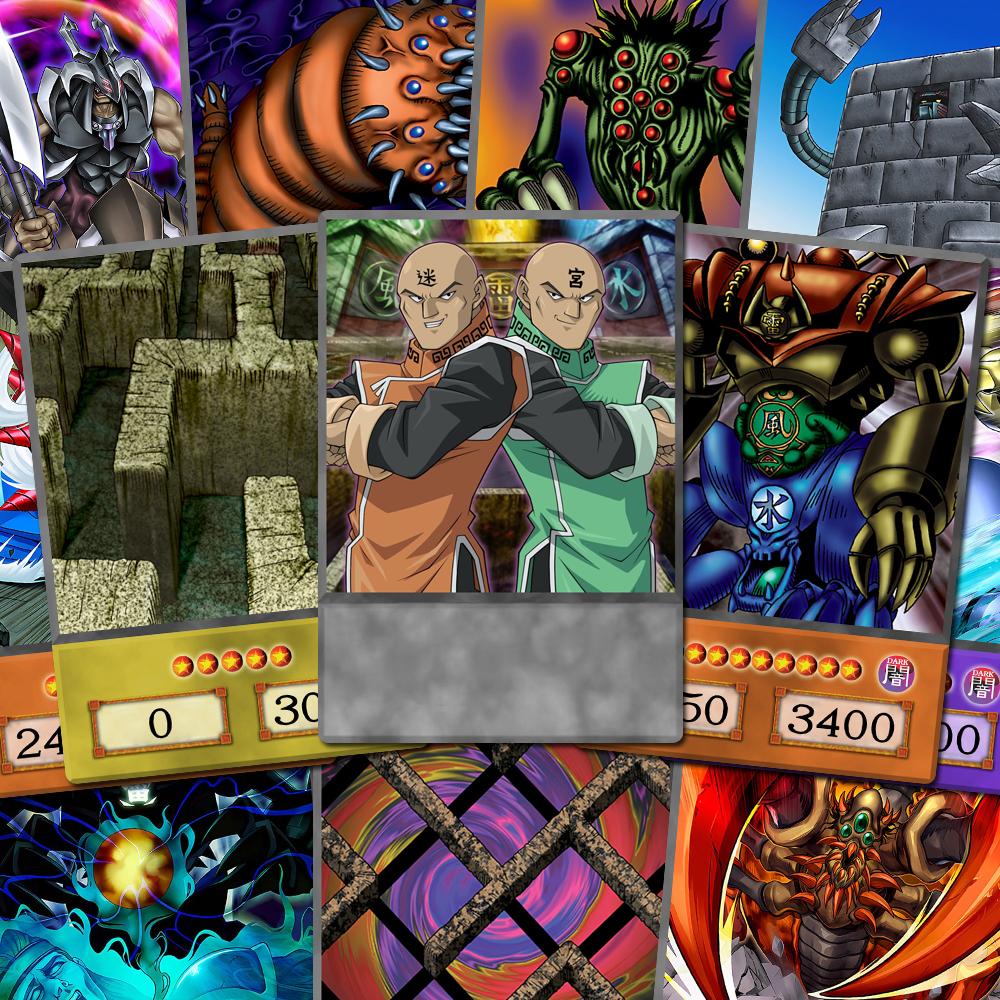Retro Gaming Theme - 50pcs/set Paradox Brothers Labyrinth Themed Cards
