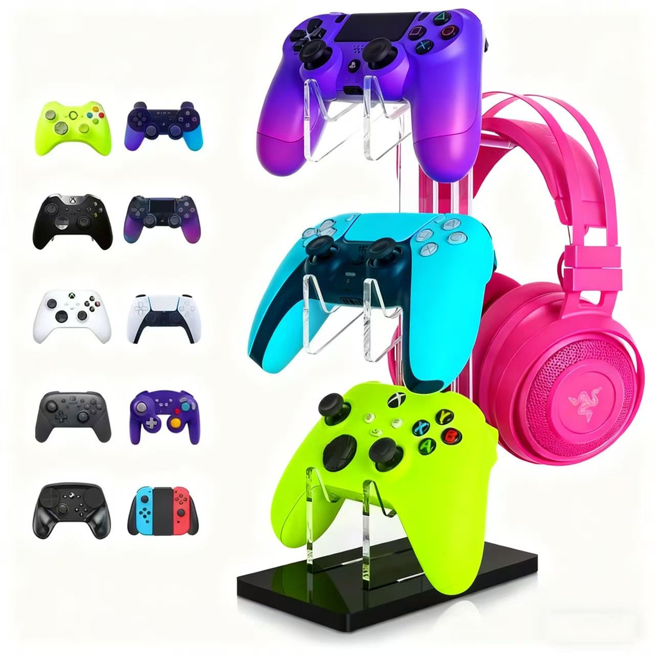 Retro Gaming Xbox One - Universal 2/3 Tier Controller Holder and
