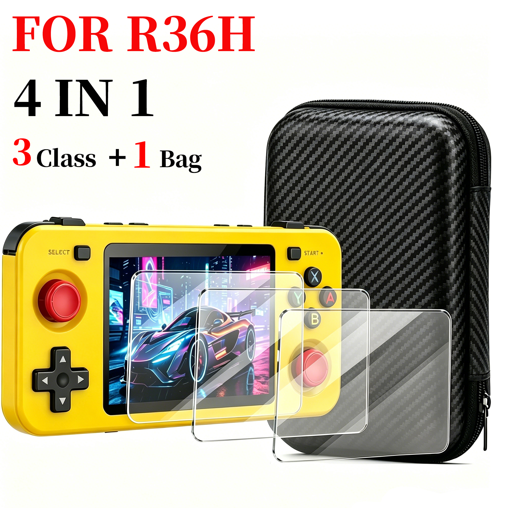 Retro Gaming Images - 4 IN 1 R36H Game storage