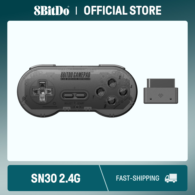 Raspberry Pi Retropie - 8BitDo SN30 2.4G Wireless Gamepad for
