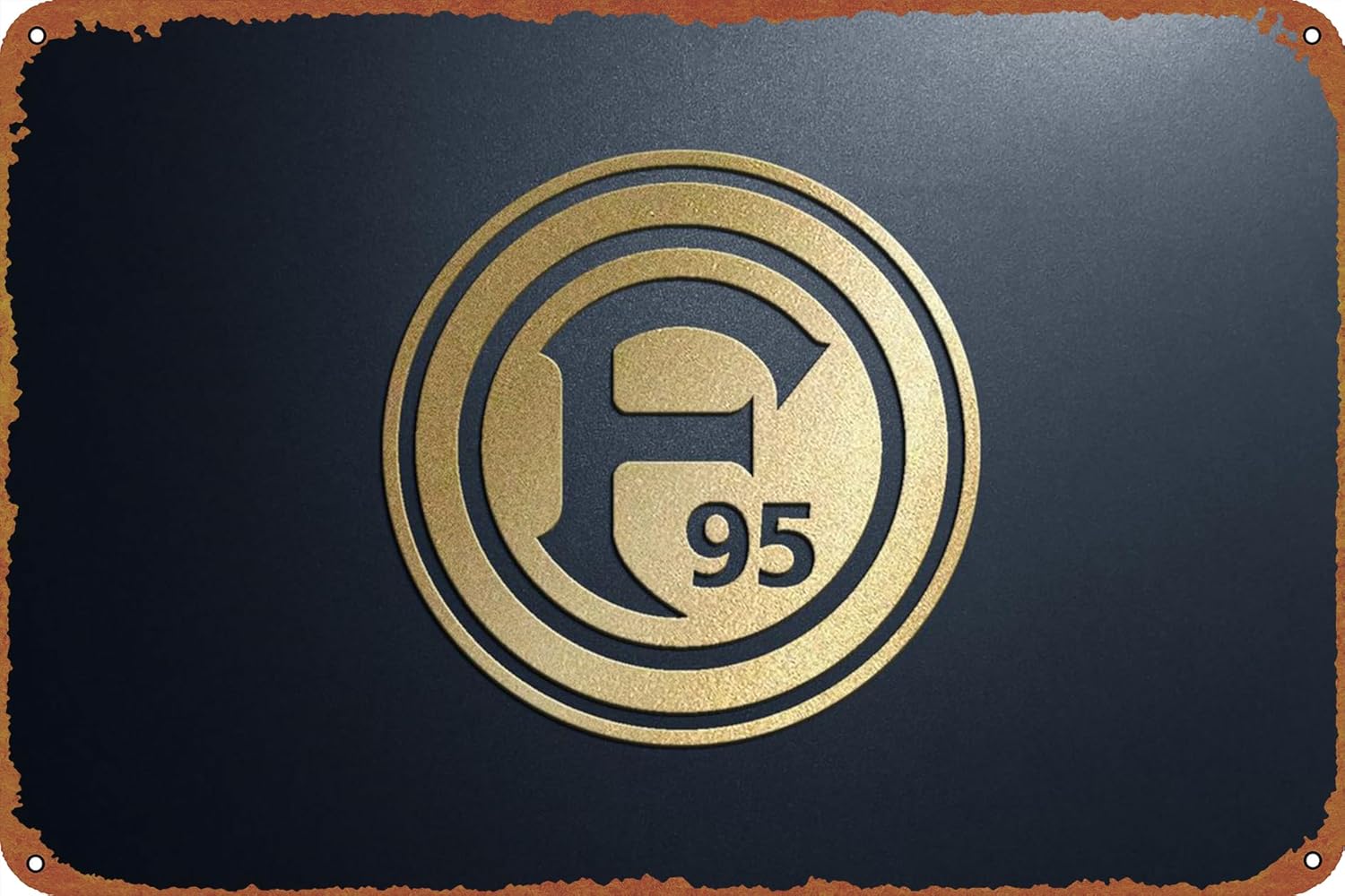 Retro Gaming Pictures - fortuna dusseldorf Poster Metal Sign Tin