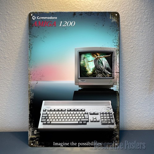 Retro Gaming Pictures - Commodore Amiga 1200 Ad Retro Video