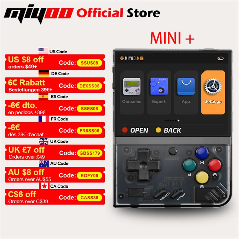 Retro Gaming Images - MIYOO Mini Plus Portable Retro Handheld