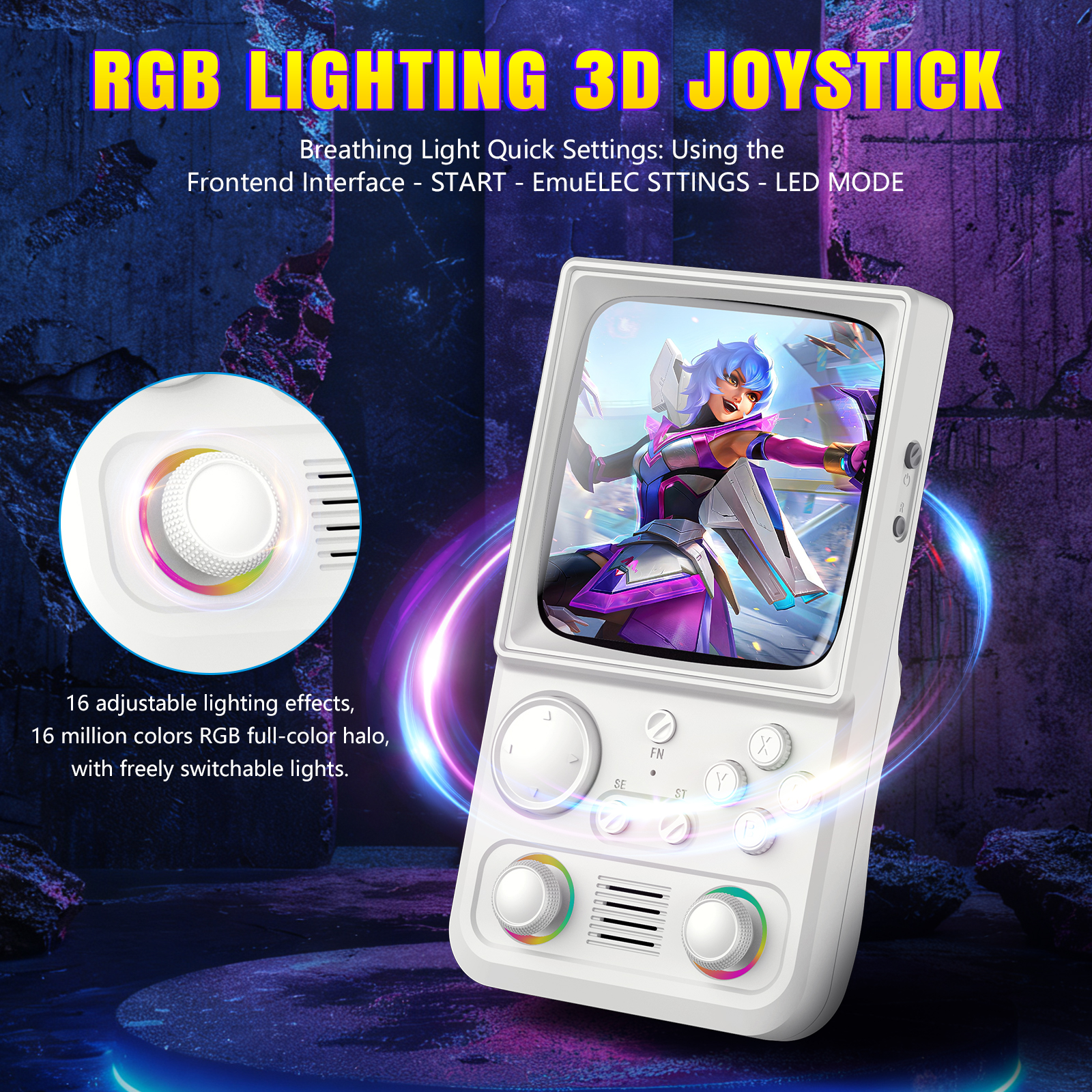 Retro Gaming Images - R36T MAX Retro Handheld Game Console