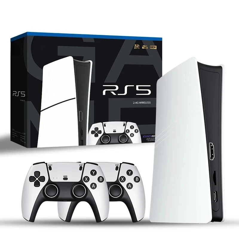 Retro Gaming Theme - 4K Retro RS5 TV Game Console