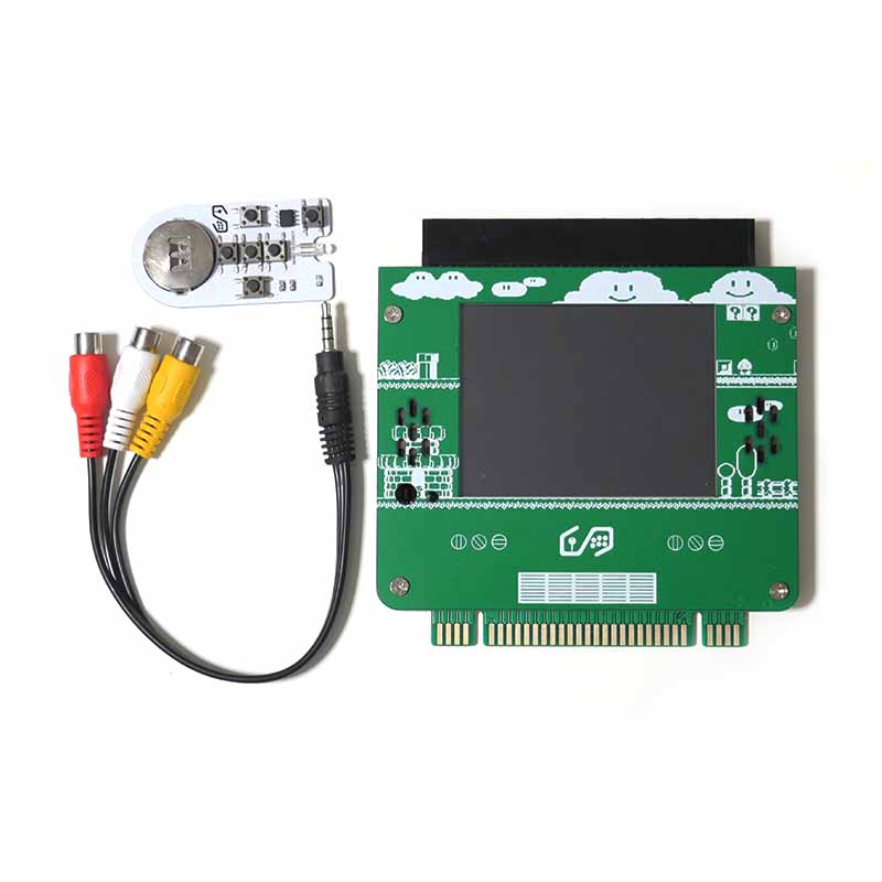 Retro Gaming Images - SFC/SNES Screen Game Card Mini Monitor