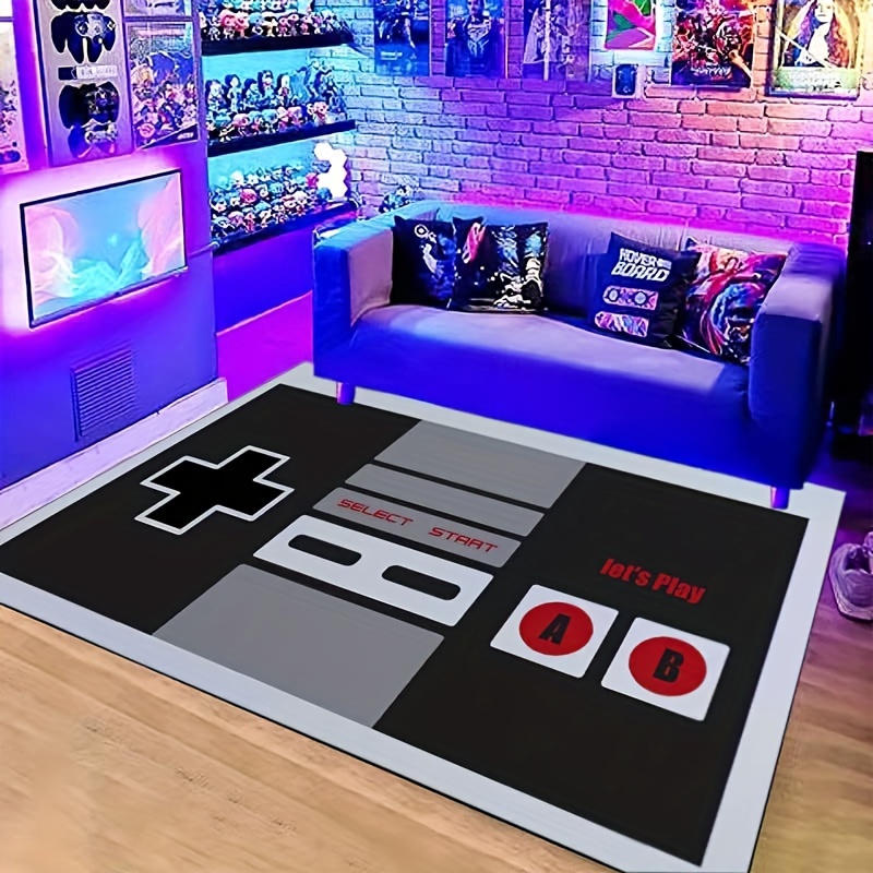 Game Area Rugs 3D Printed Play – Retro Gaming Bar Bewertung und Preis