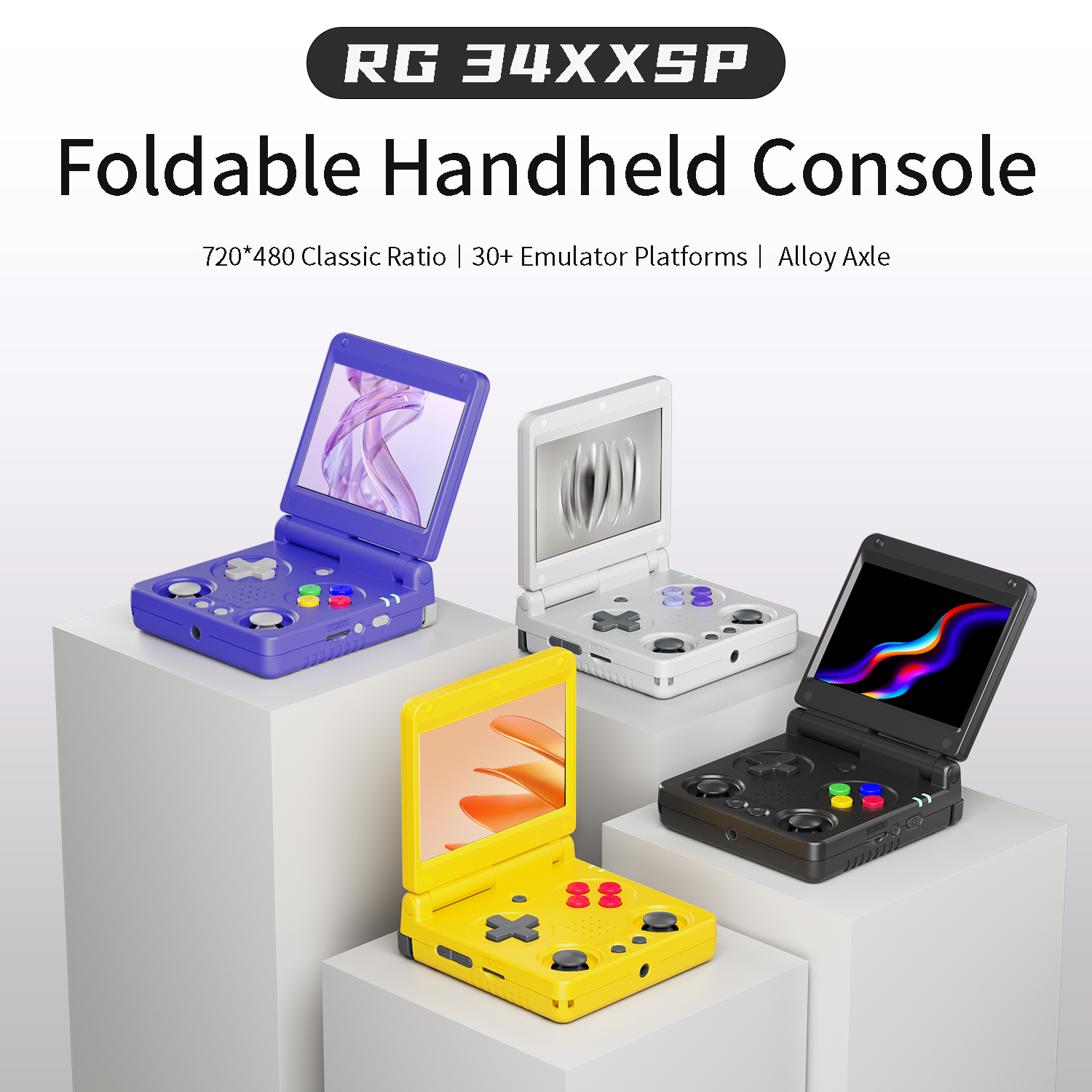 Anbernic RG34XXSP RG35XXSP Fli – Retro Gaming Images Bewertung und Preis