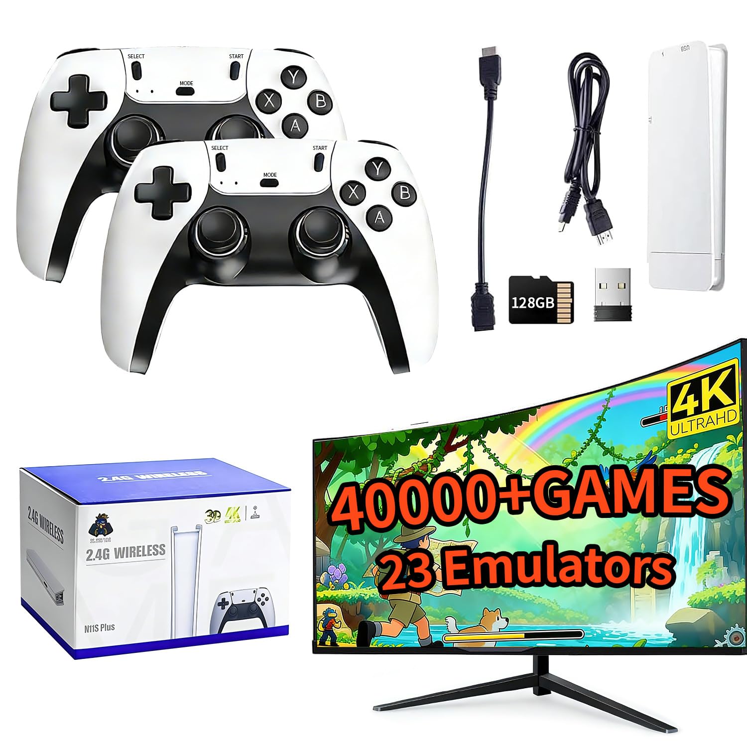 2026 Retro Gaming Console, 4K  – Retro Gaming Emulator Console Bewertung und Preis