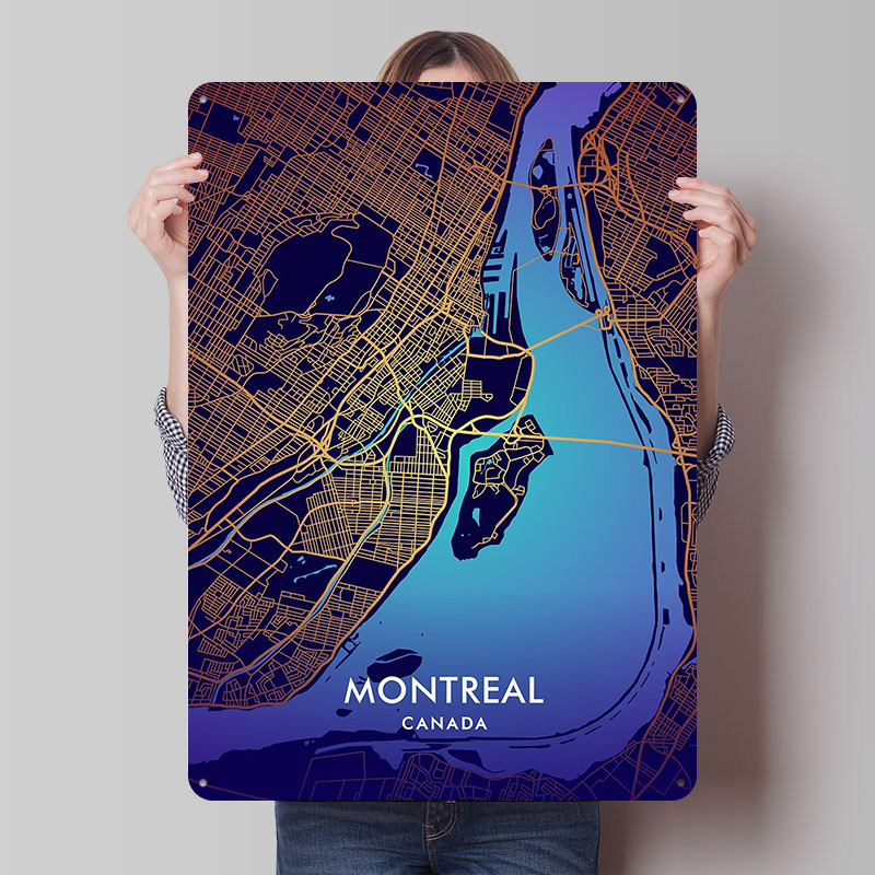 Montreal Printed Poster Custom – Retro Gaming Montreal Bewertung und Preis