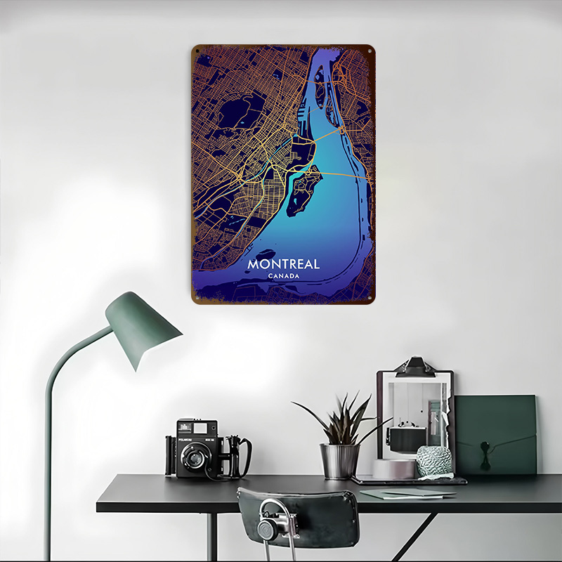 Montreal Printed Poster Custom – Retro Gaming Montreal Bewertung und Preis
