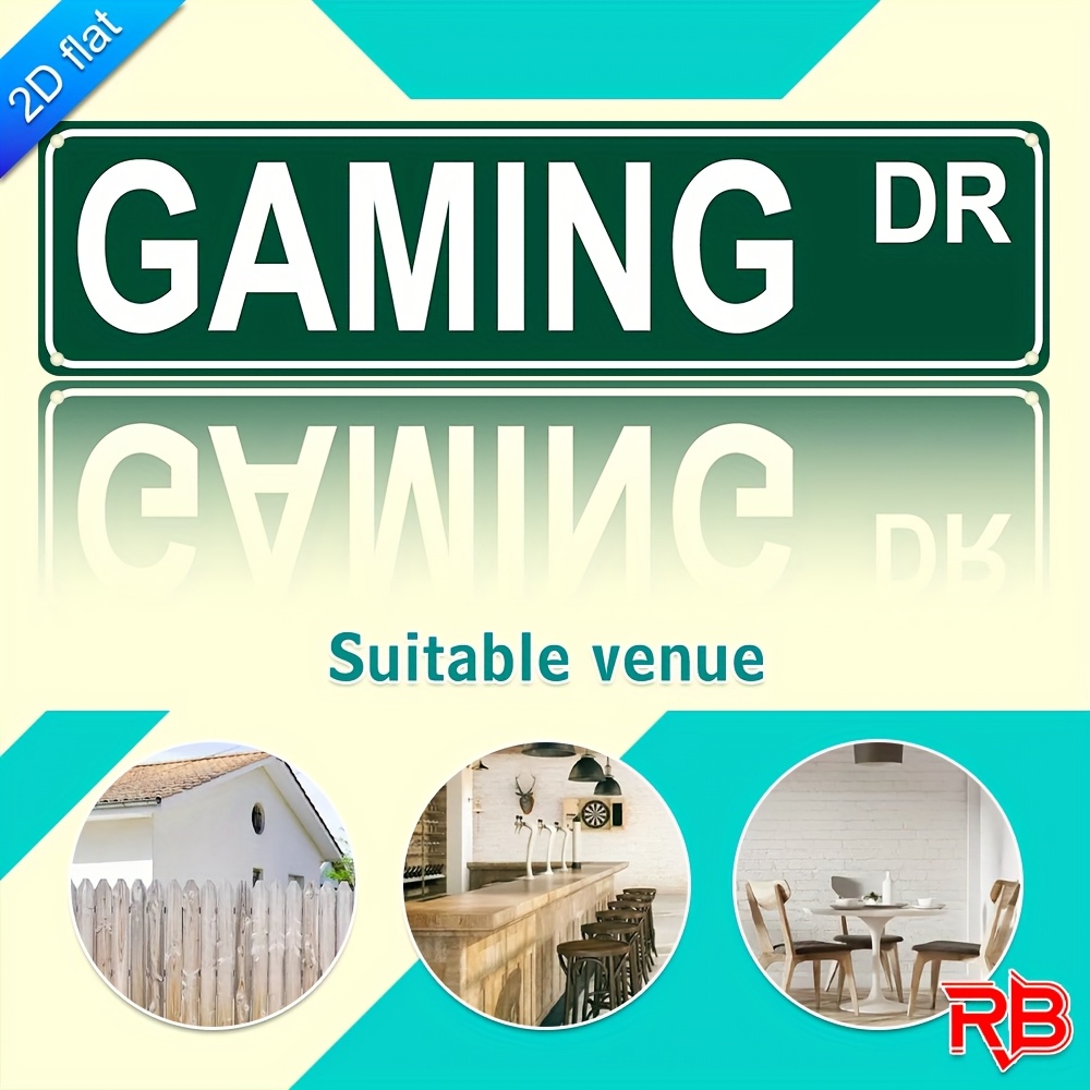 Tin Sign Gaming Dr 2D Flat Pri – Retro Gaming Bar Bewertung und Preis