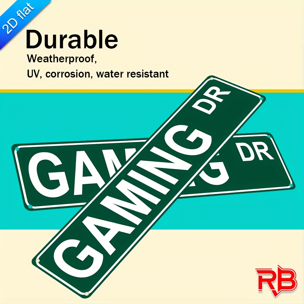 Tin Sign Gaming Dr 2D Flat Pri – Retro Gaming Bar Bewertung und Preis