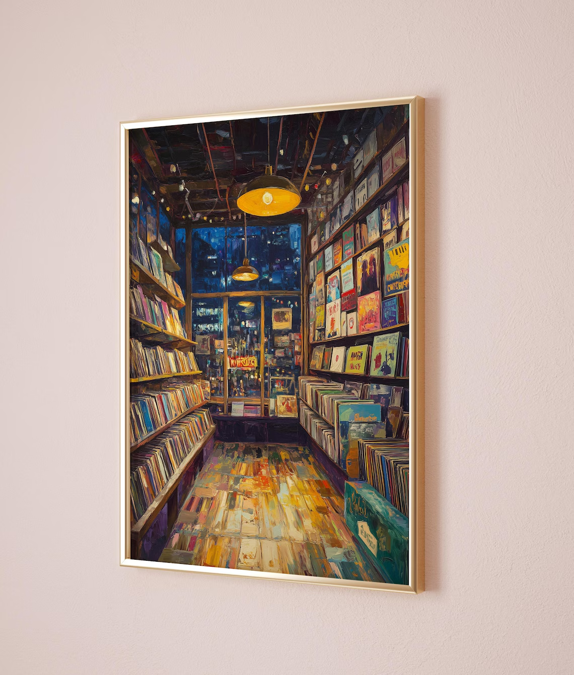 Retro Vinyl Record Store Poste – Retro Gaming Pictures Bewertung und Preis