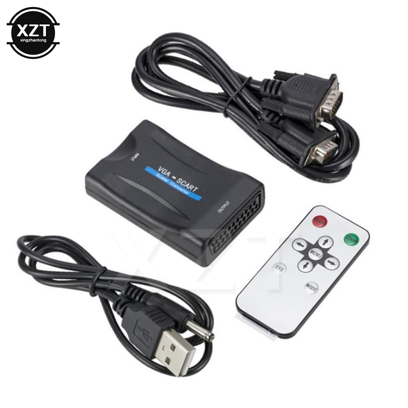 VGA to SCART Video Audio Conve – Controller Adapter Usb Bewertung und Preis