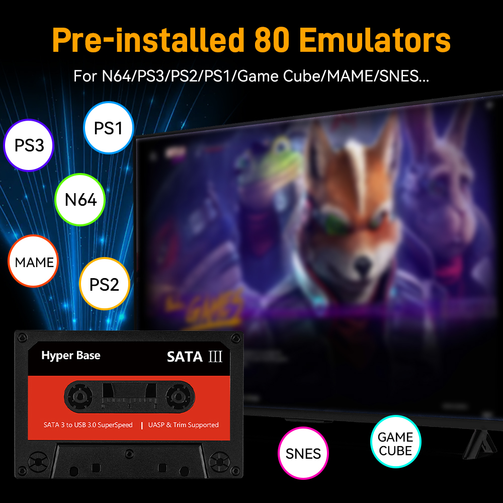Batocera 500G/2T Emulator Game – Retro Gaming Emulator Console Bewertung und Preis