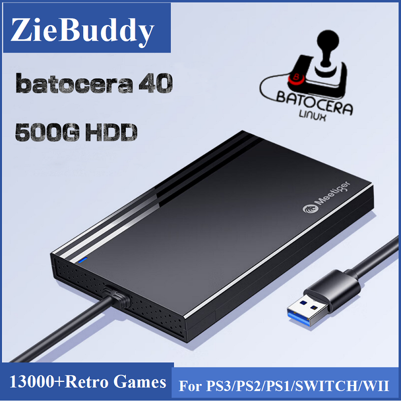ZieBuddy Batocera 40 Linux 500 – Retro Gaming Theme Bewertung und Preis