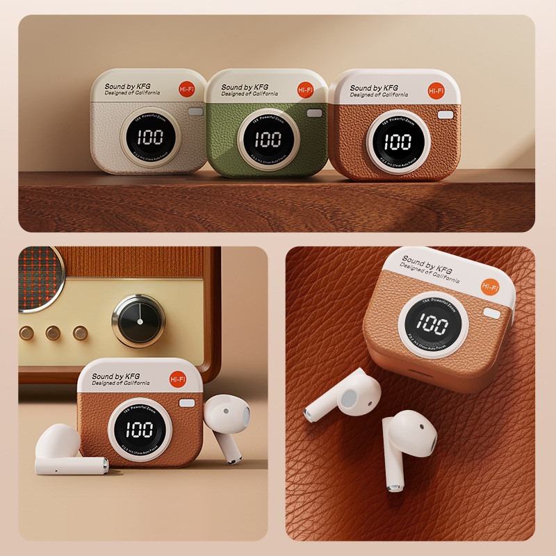 Q86 Retro Camera Wireless Earb – Retro Gaming Case Bewertung und Preis