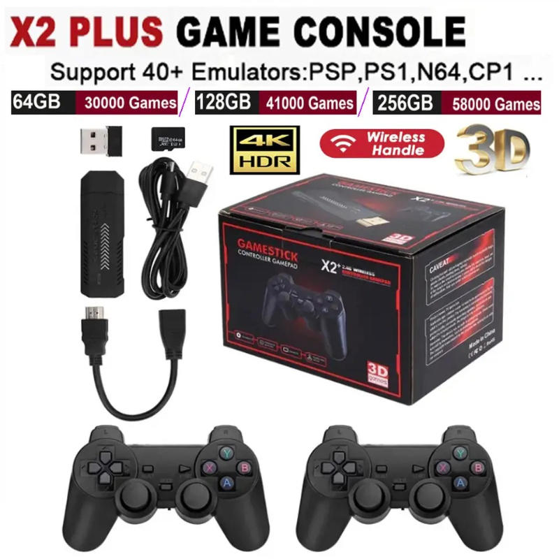 X2 Plus Game Stick 4K HD 2.4G  – Retro Gaming Joystick Bewertung und Preis