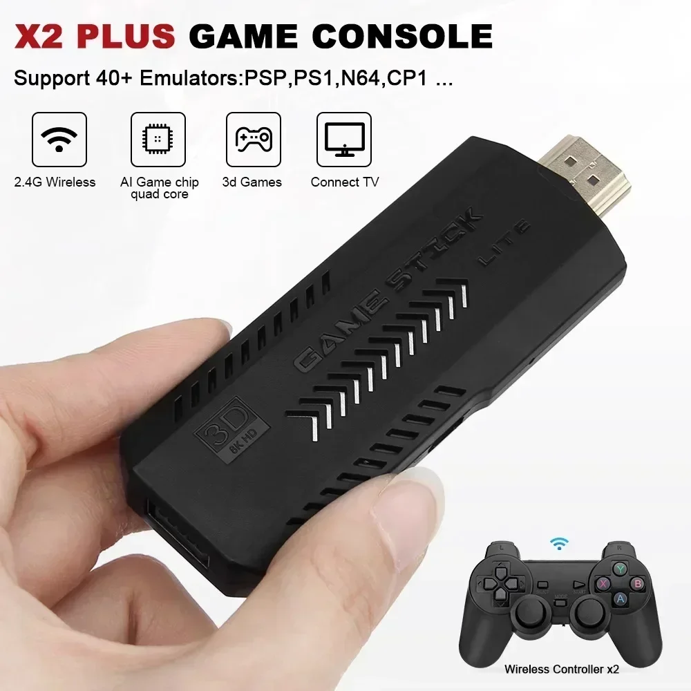 X2 Plus Game Stick 4K HD 2.4G  – Retro Gaming Joystick Bewertung und Preis