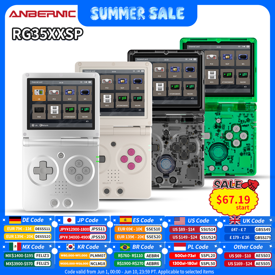 Anbernic RG35XXSP Retro Flip H – Retro Gaming La Bewertung und Preis