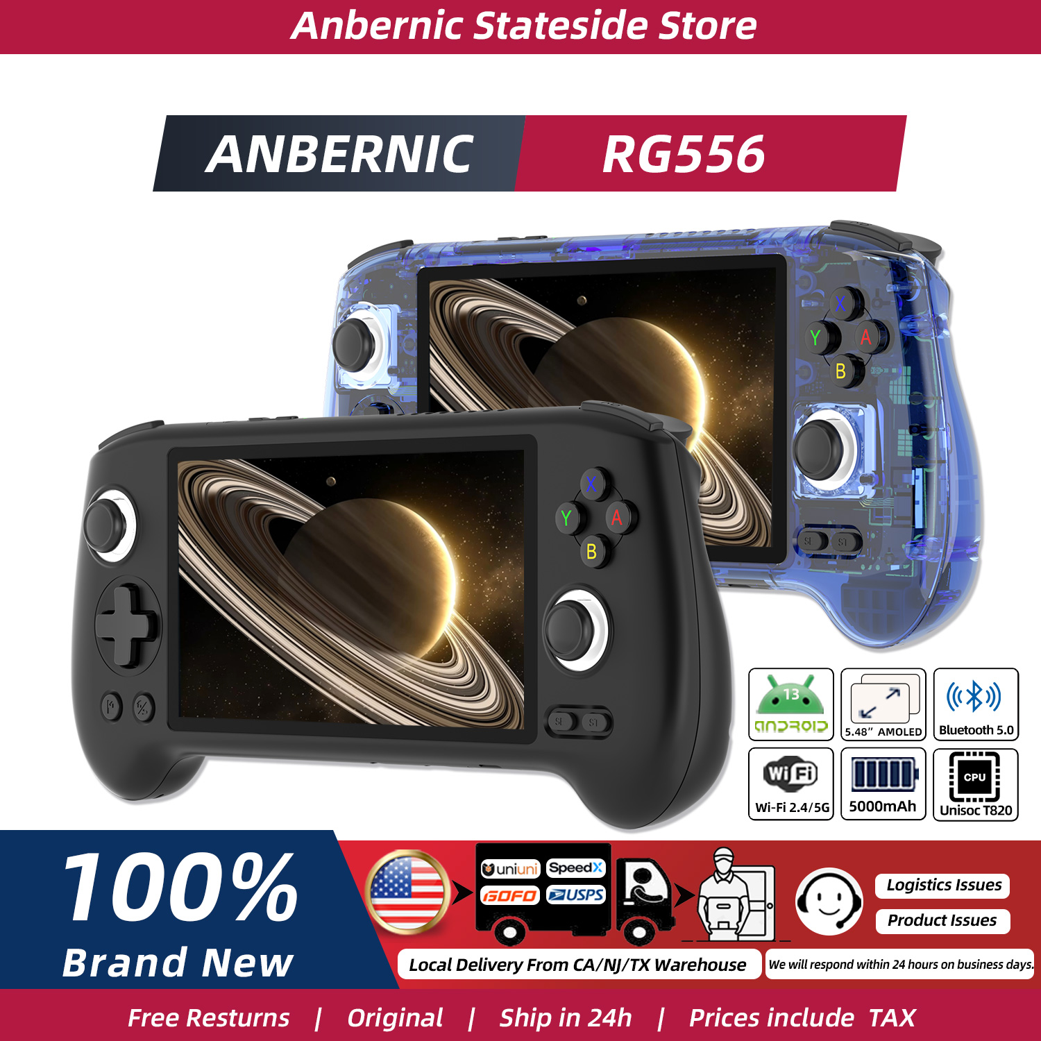 ANBERNIC RG556 Retro Handheld  – Retro Gaming Images Bewertung und Preis