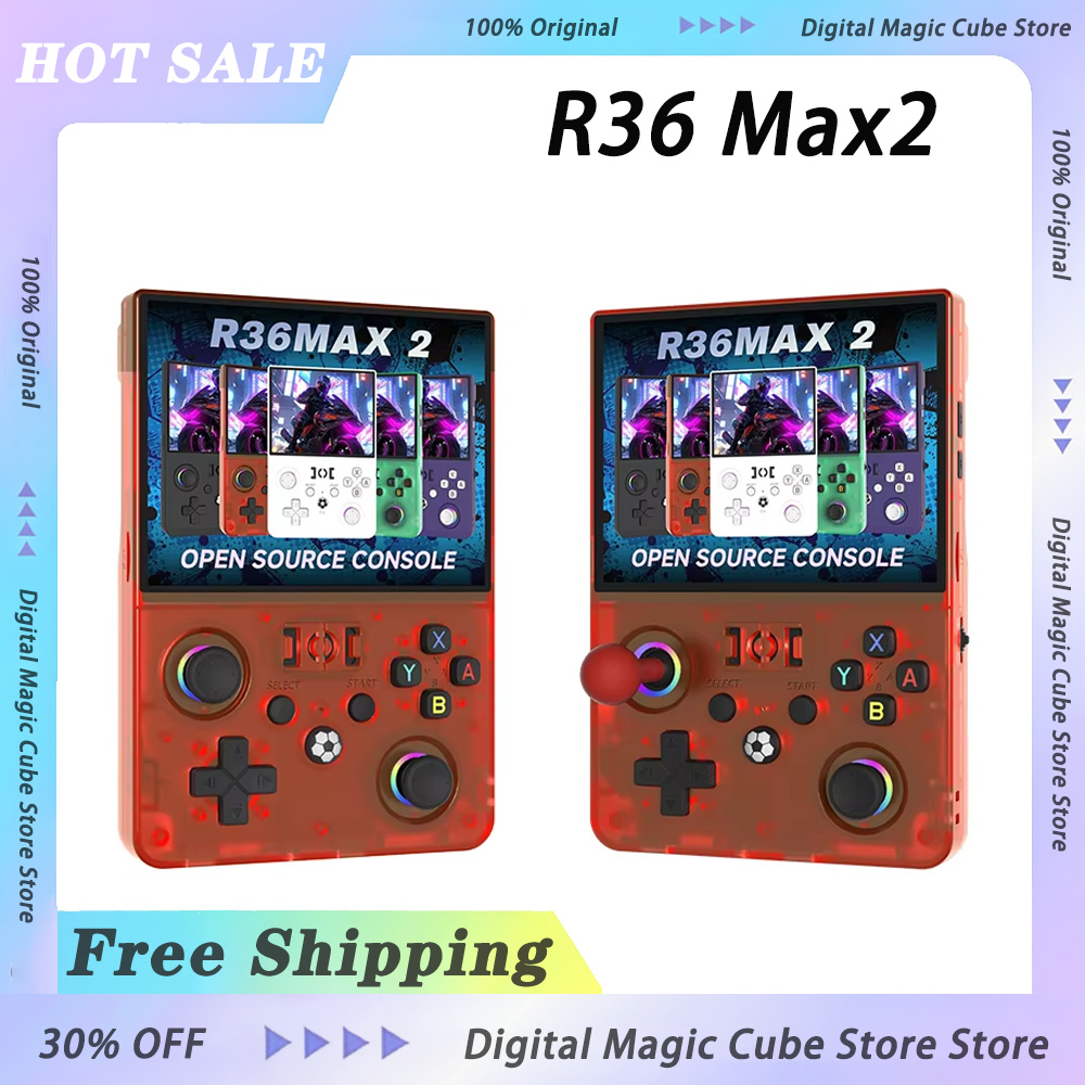 R36 Max2 Linux System Handheld – Retro Gaming Images Bewertung und Preis