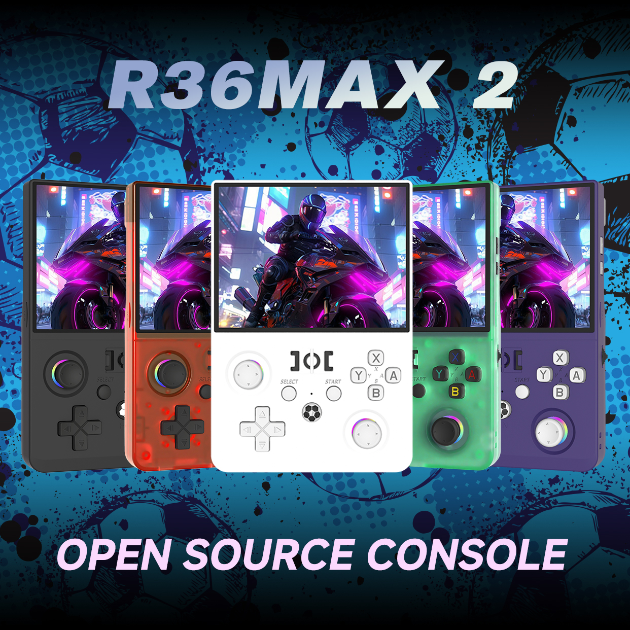 R36 Max2 Linux System Handheld – Retro Gaming Images Bewertung und Preis