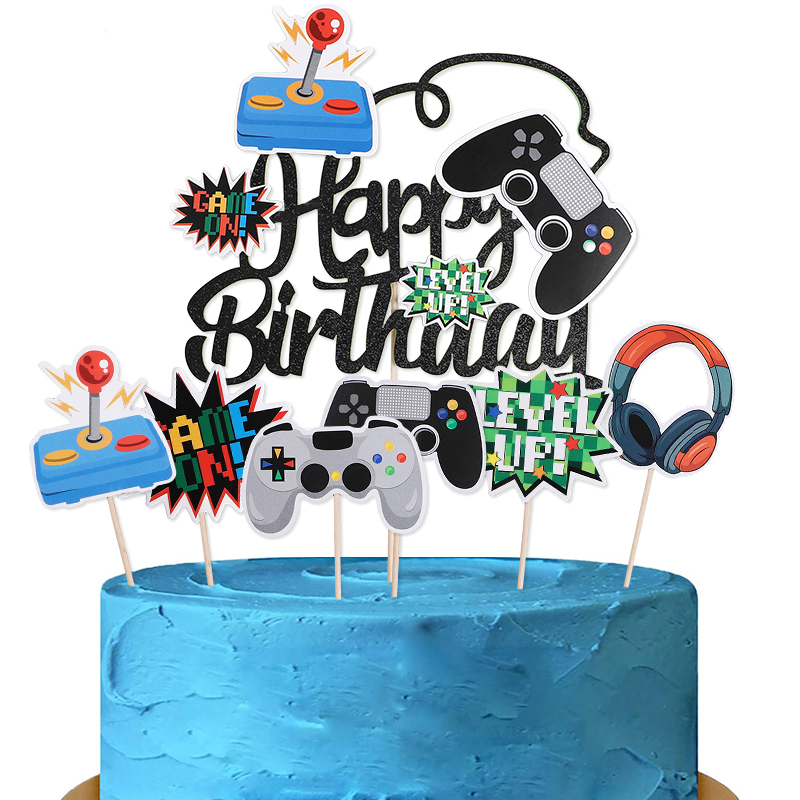 13Pcs Video Retro Game Cake To – Retro Gaming Theme Bewertung und Preis