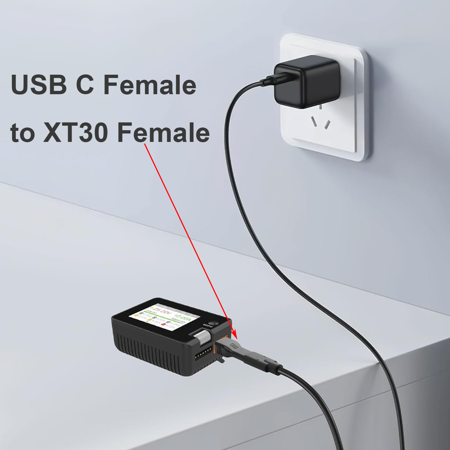 1pc USB Type C Female Input to – Controller Adapter Usb Bewertung und Preis