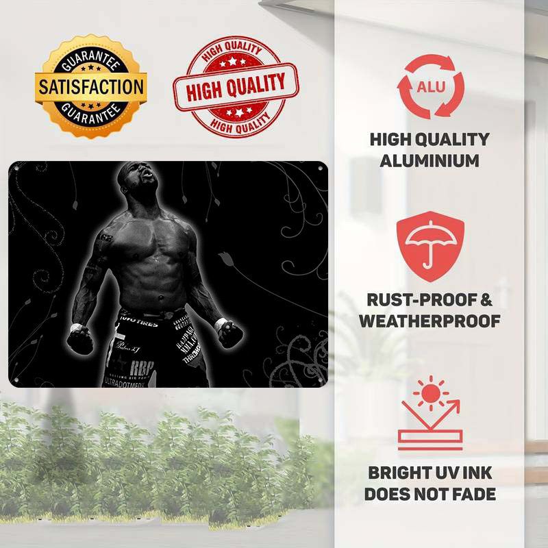 MMA Boxing 3D Printed Texture  – Retro Gaming Bar Bewertung und Preis