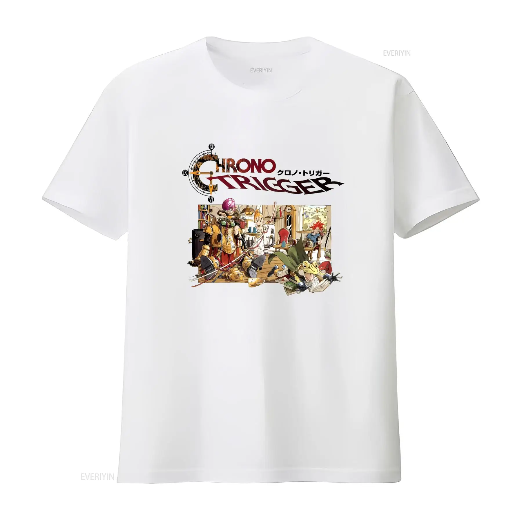 Chrono Trigger Video Game Logo – Retro Gaming T Shirt Bewertung und Preis