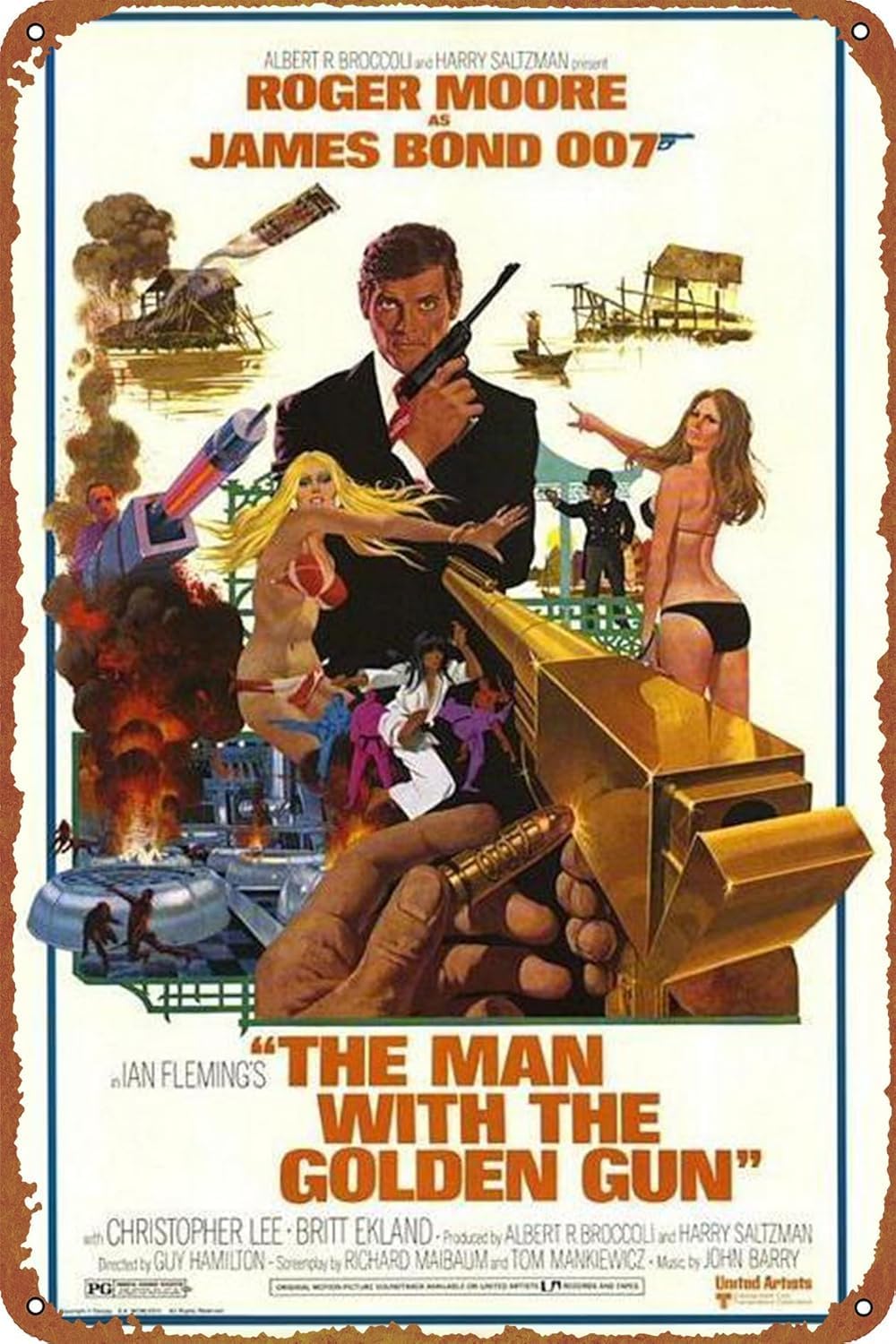 The Man With the Golden Gun Mo – Retro Gaming Pictures Bewertung und Preis