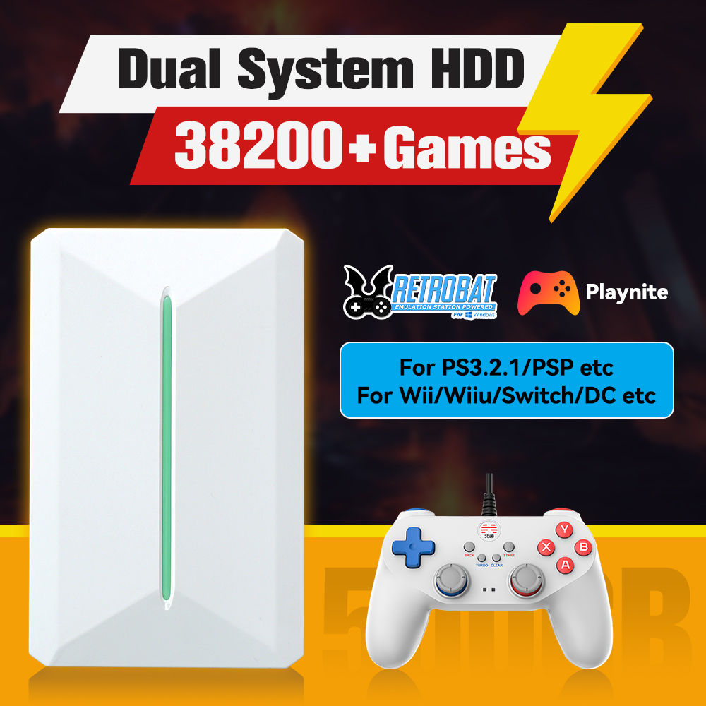 Retrobat＆Playnite System HDD R – Retro Gaming Theme Bewertung und Preis