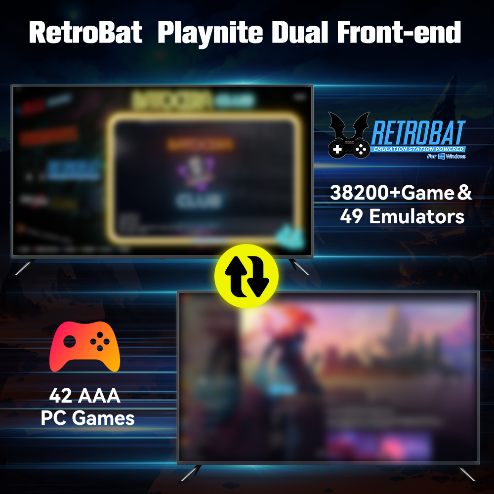 Retrobat＆Playnite System HDD R – Retro Gaming Theme Bewertung und Preis