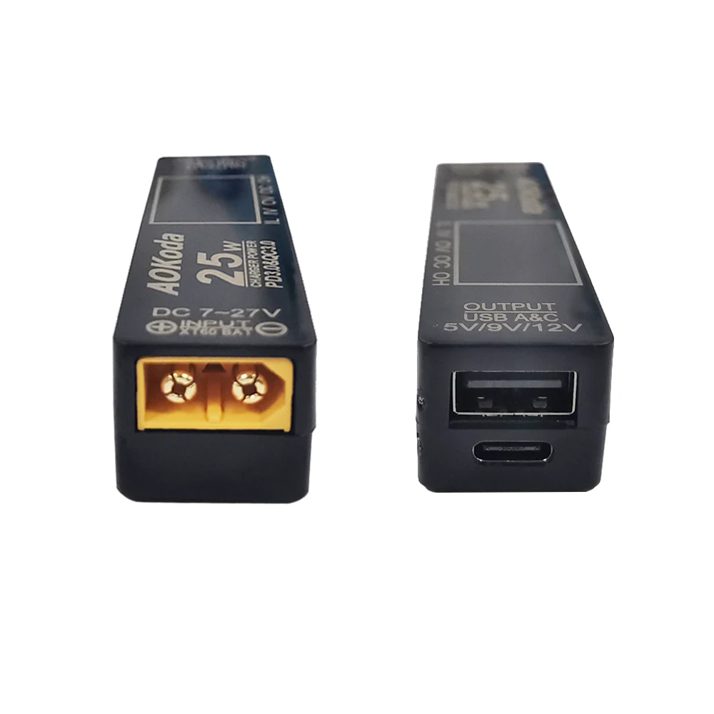 AOKoda XT60 to PD3.0 Lipo Batt – Controller Adapter Usb Bewertung und Preis