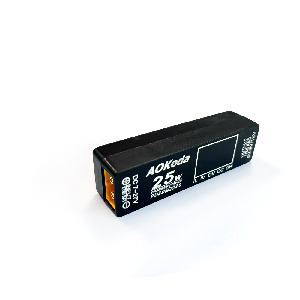 AOKoda XT60 to PD3.0 Lipo Batt – Controller Adapter Usb Bewertung und Preis