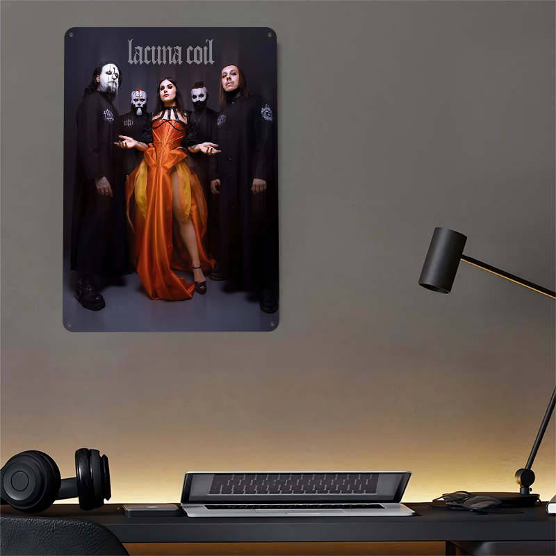 Lacuna Coil Band Portrait Tin  – Retro Gaming Bar Bewertung und Preis