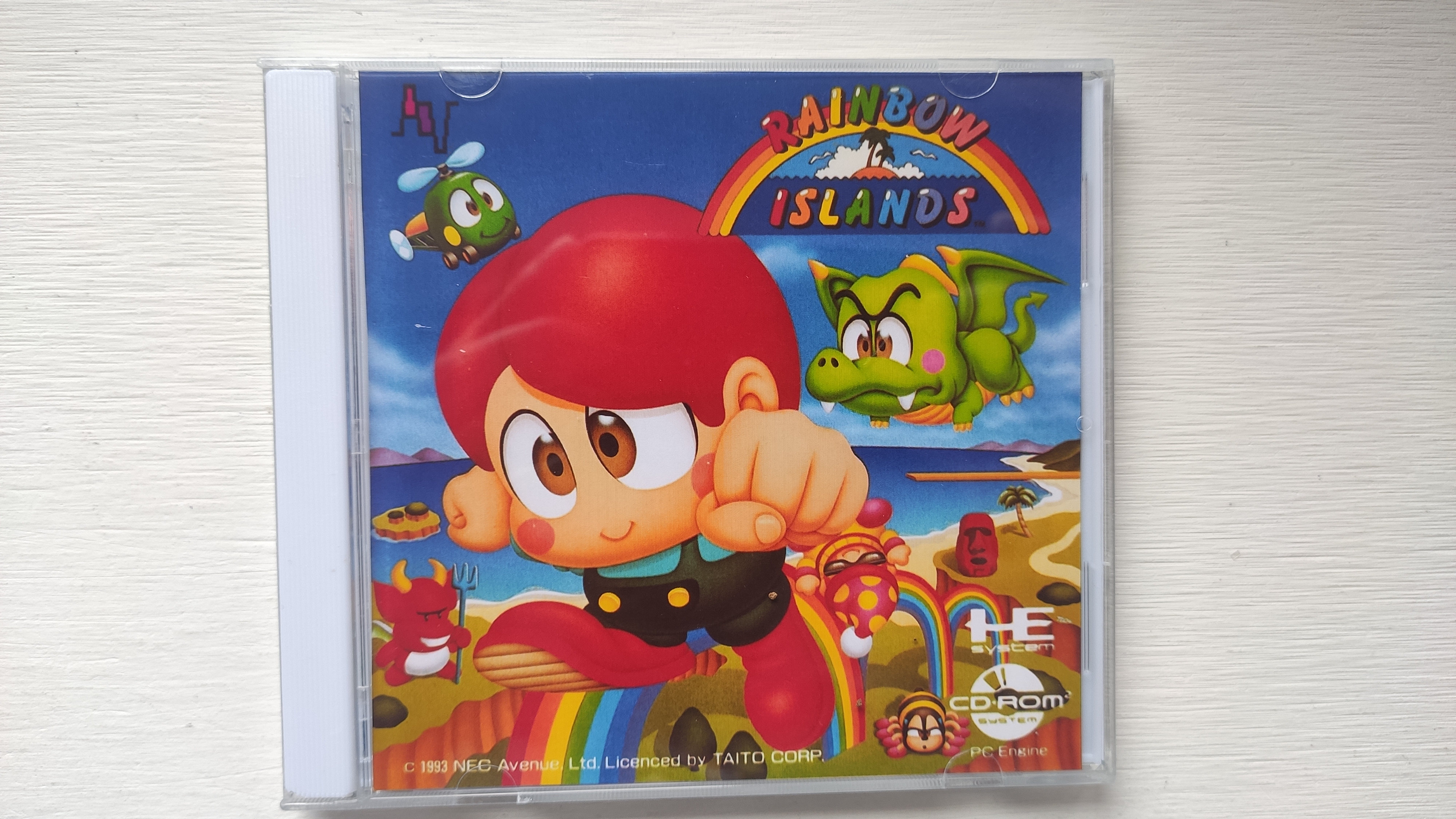 PC engine Copy Disc Game rainb – Retro Gaming Theme Bewertung und Preis