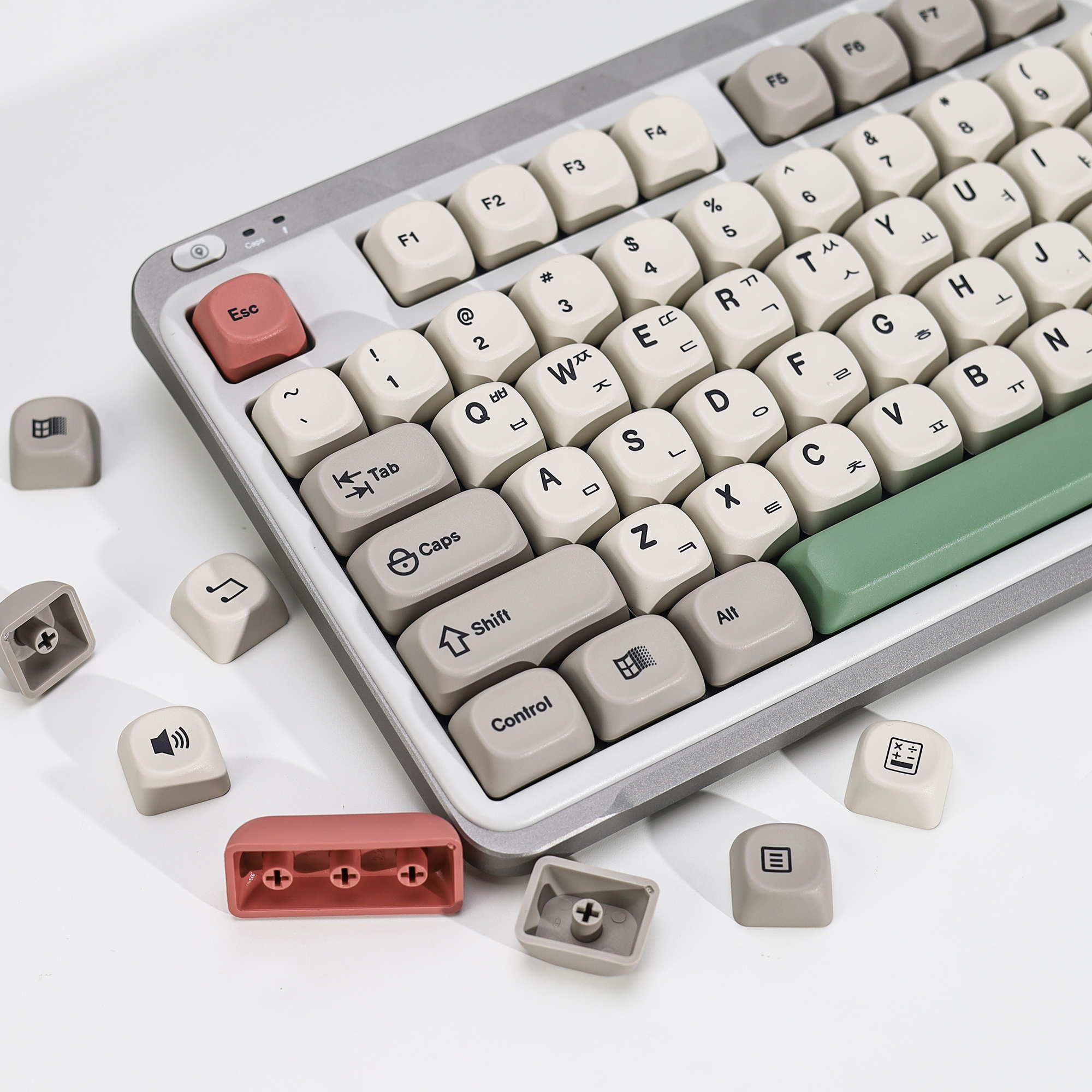 KBDiy Korean Keycaps GMK 9009  – Retro Gaming Theme Bewertung und Preis