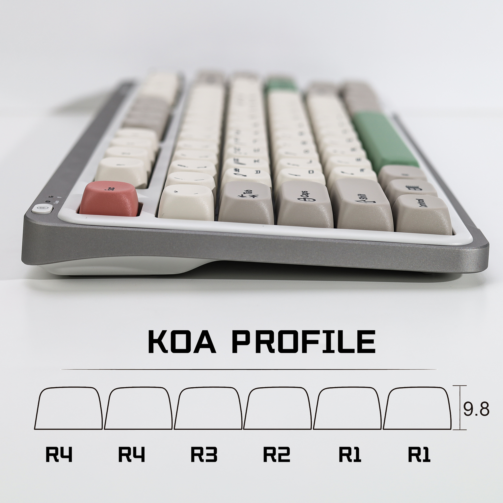 KBDiy Korean Keycaps GMK 9009  – Retro Gaming Theme Bewertung und Preis