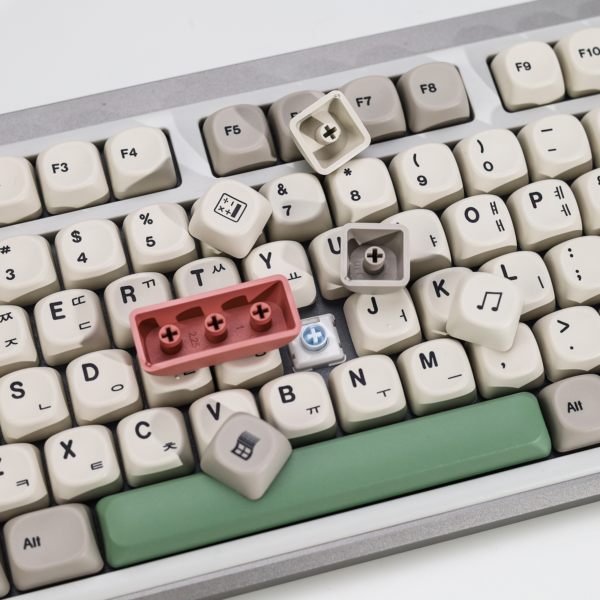 KBDiy Korean Keycaps GMK 9009  – Retro Gaming Theme Bewertung und Preis