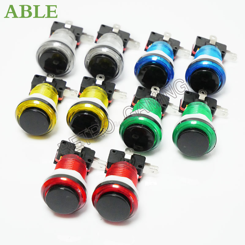 12pcs 6 Colors Arcade LED Push – Retro Gaming Shop Bewertung und Preis