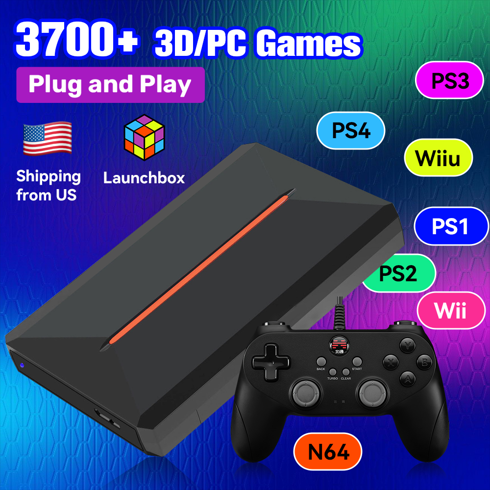 Launchbox OS 500GB Portable Ga – Retro Gaming Theme Bewertung und Preis