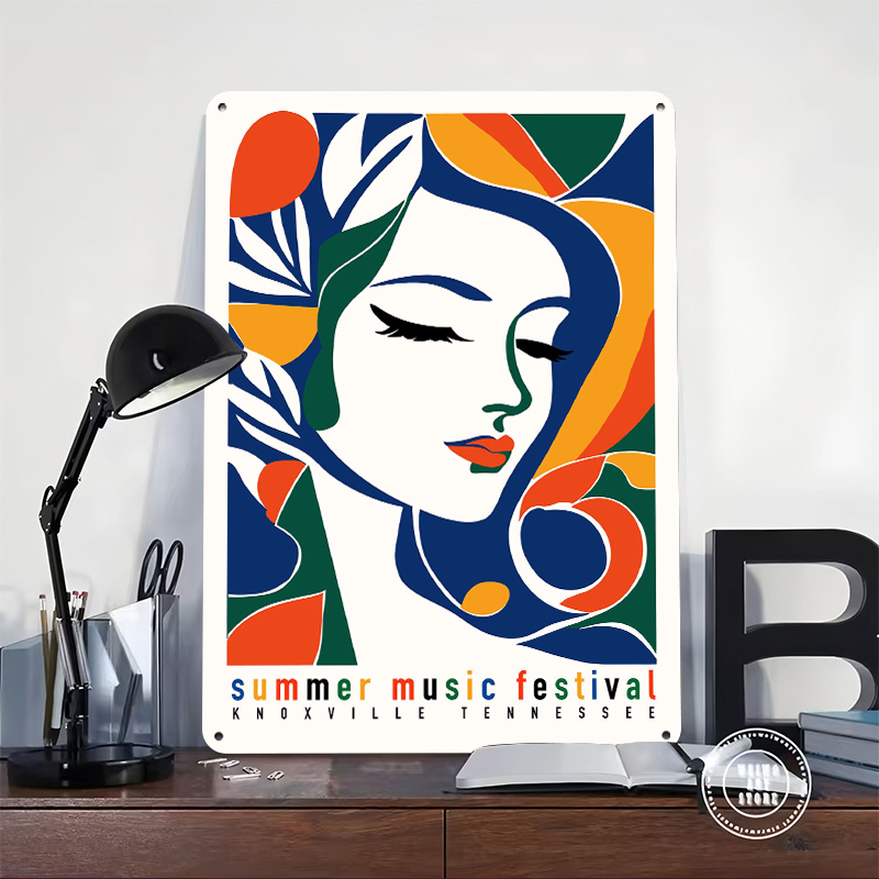 Summer Music Festival Tinplate – Retro Gaming Bar Bewertung und Preis