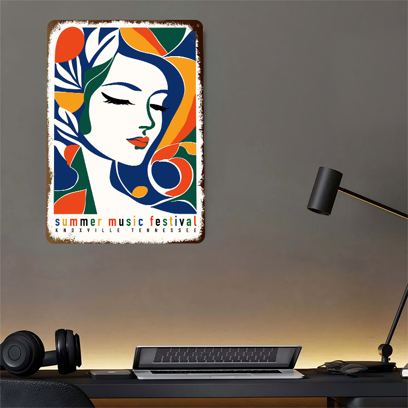Summer Music Festival Tinplate – Retro Gaming Bar Bewertung und Preis