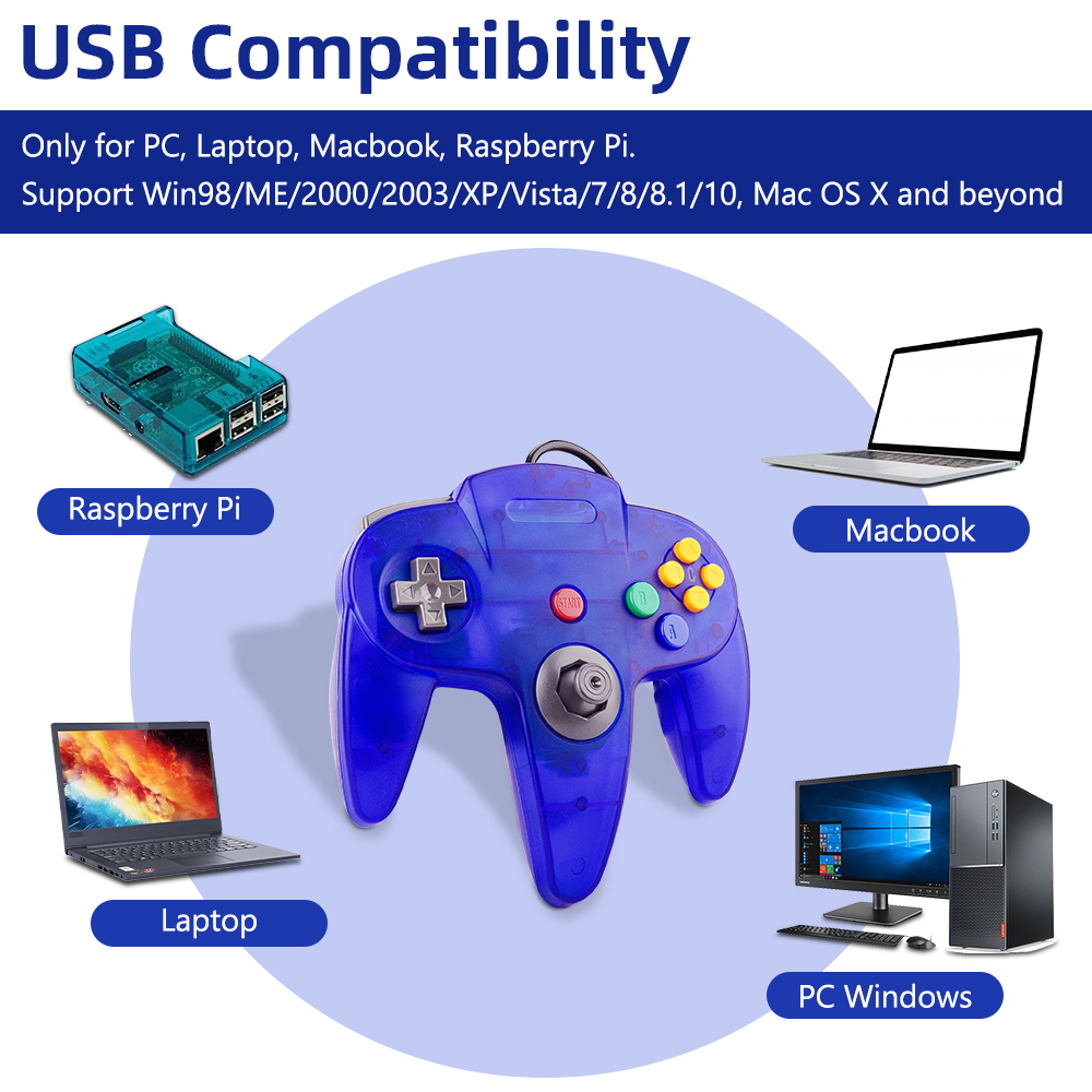 N64 Controller Classic USB Wir – Retro Gaming Theme Bewertung und Preis